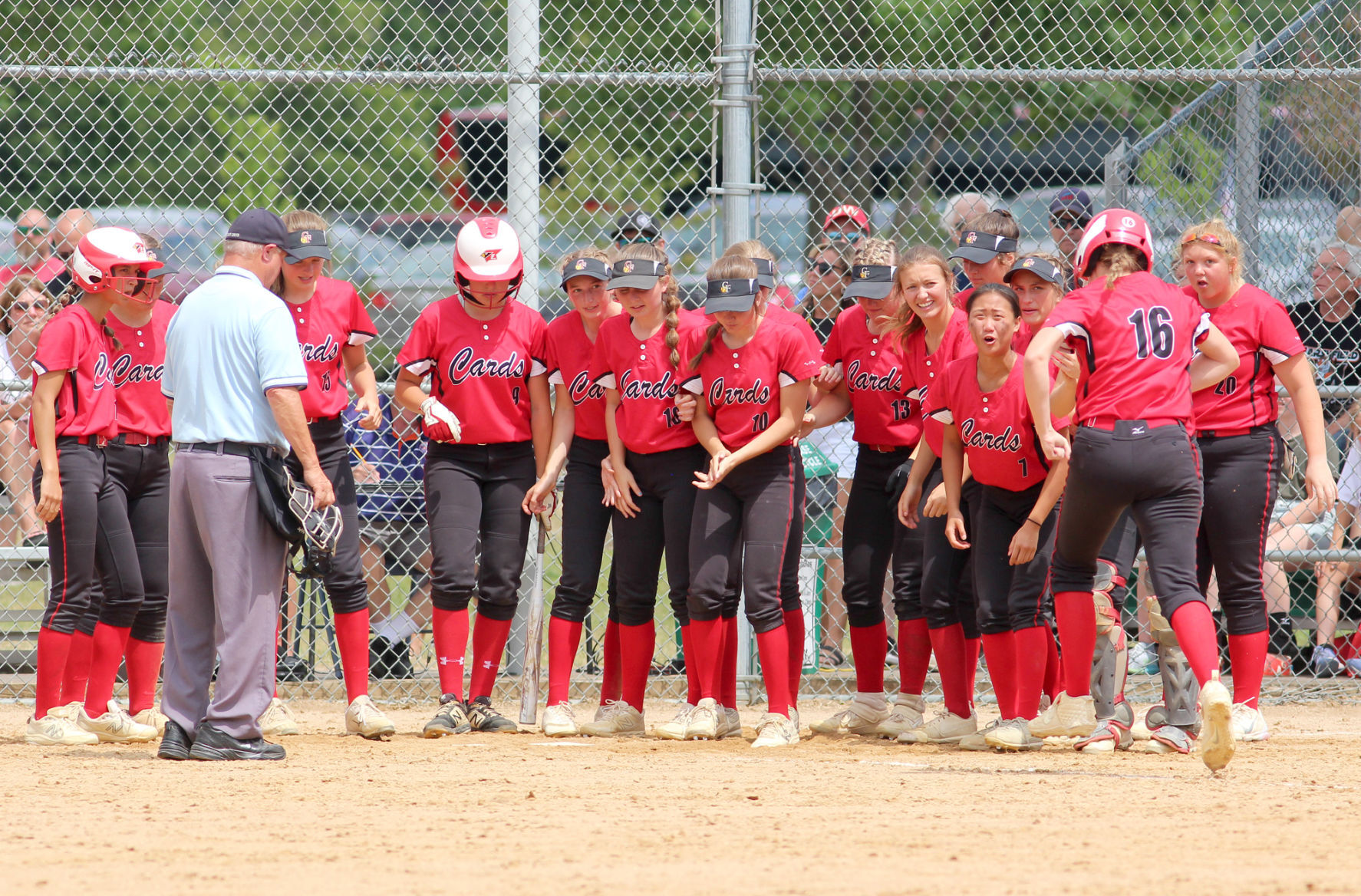 Marshfield at Chi-Hi softball 6-23-21